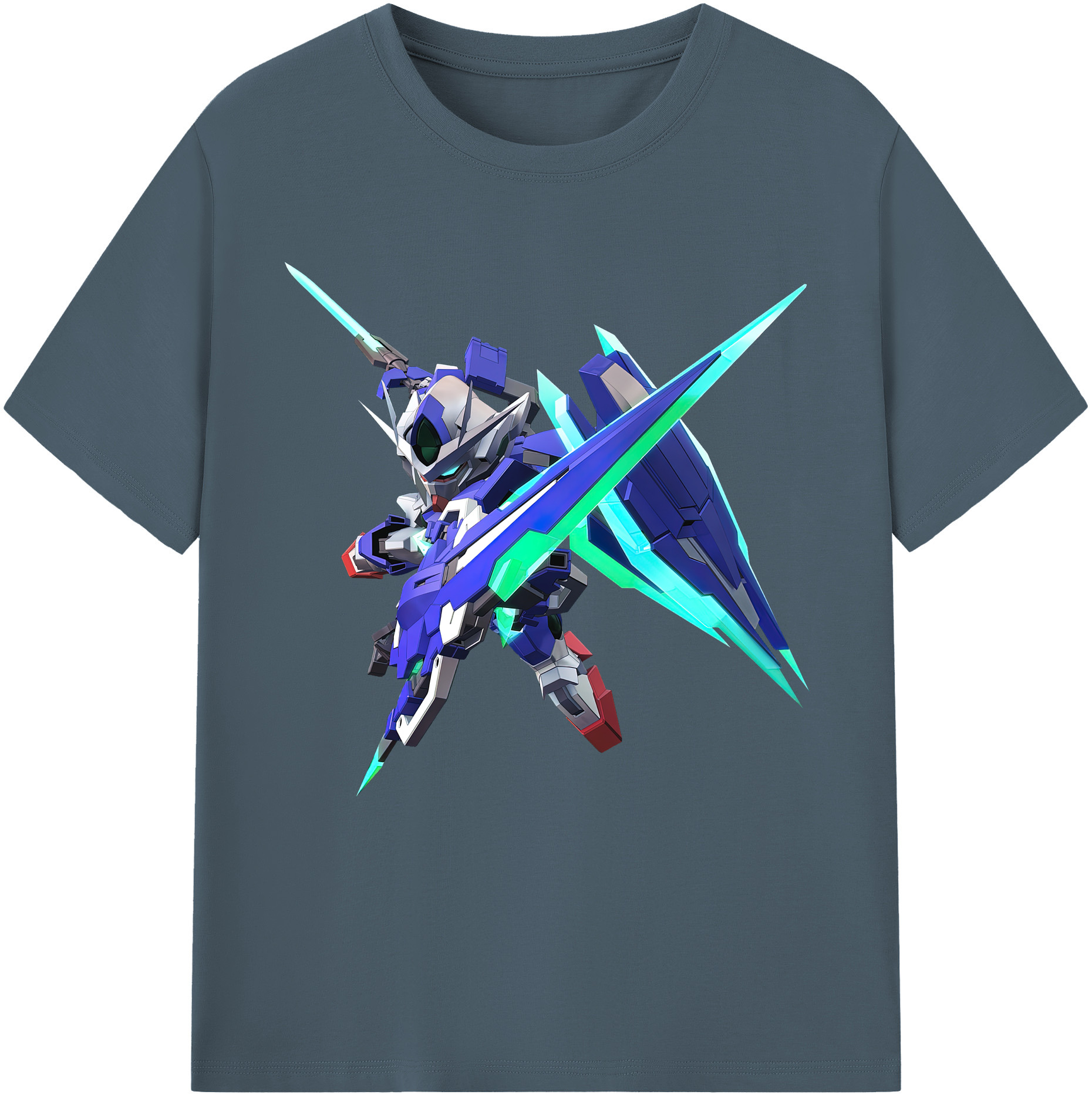 （画像用） 機動戦士ガンダム Mobile Suit Gundam 綿100％半袖Tシャツ（フロントプリント）